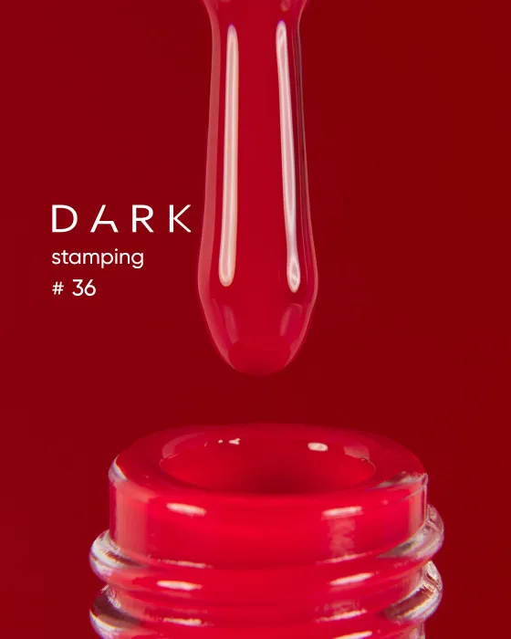 DARK Stamping polish №36, ферарі, 10 мл