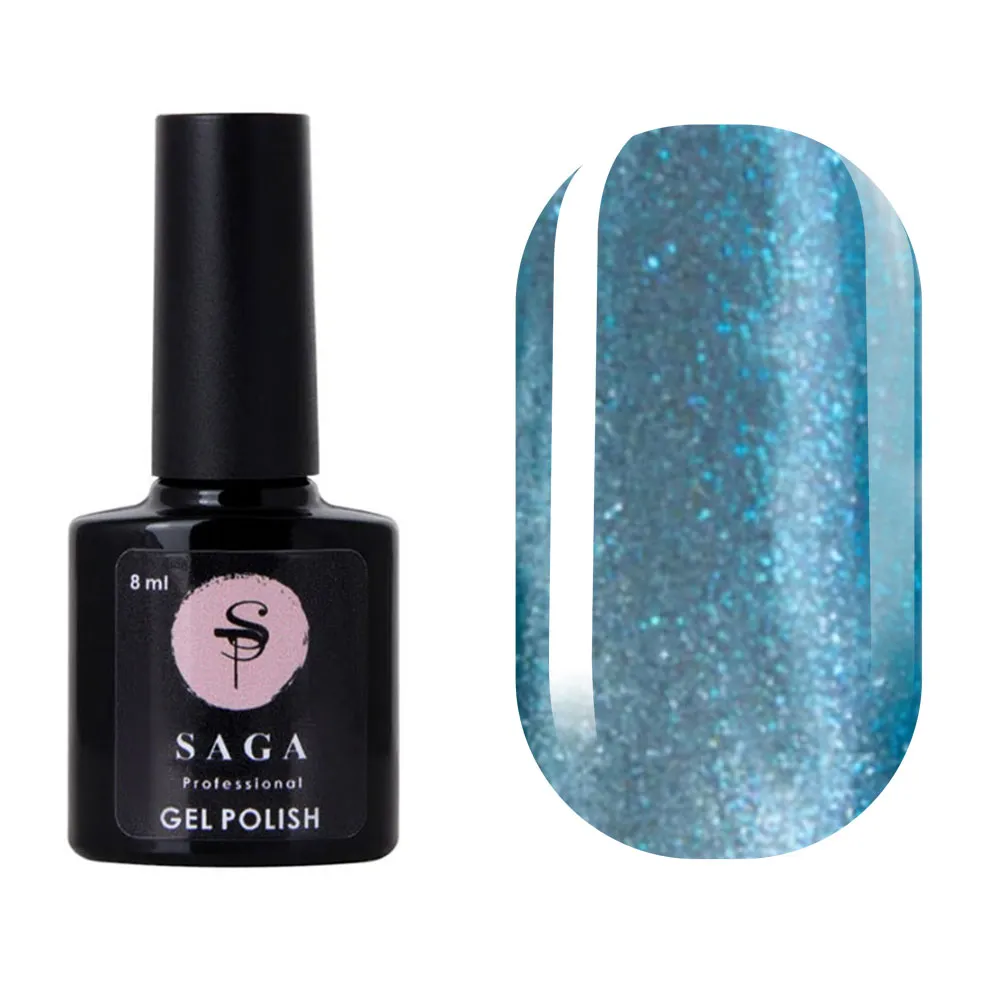 Гель-лак Saga Professional Cat Shine №6, 10 мл