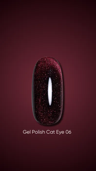 Гель-лак DARK Cat Eye №6, 10 мл