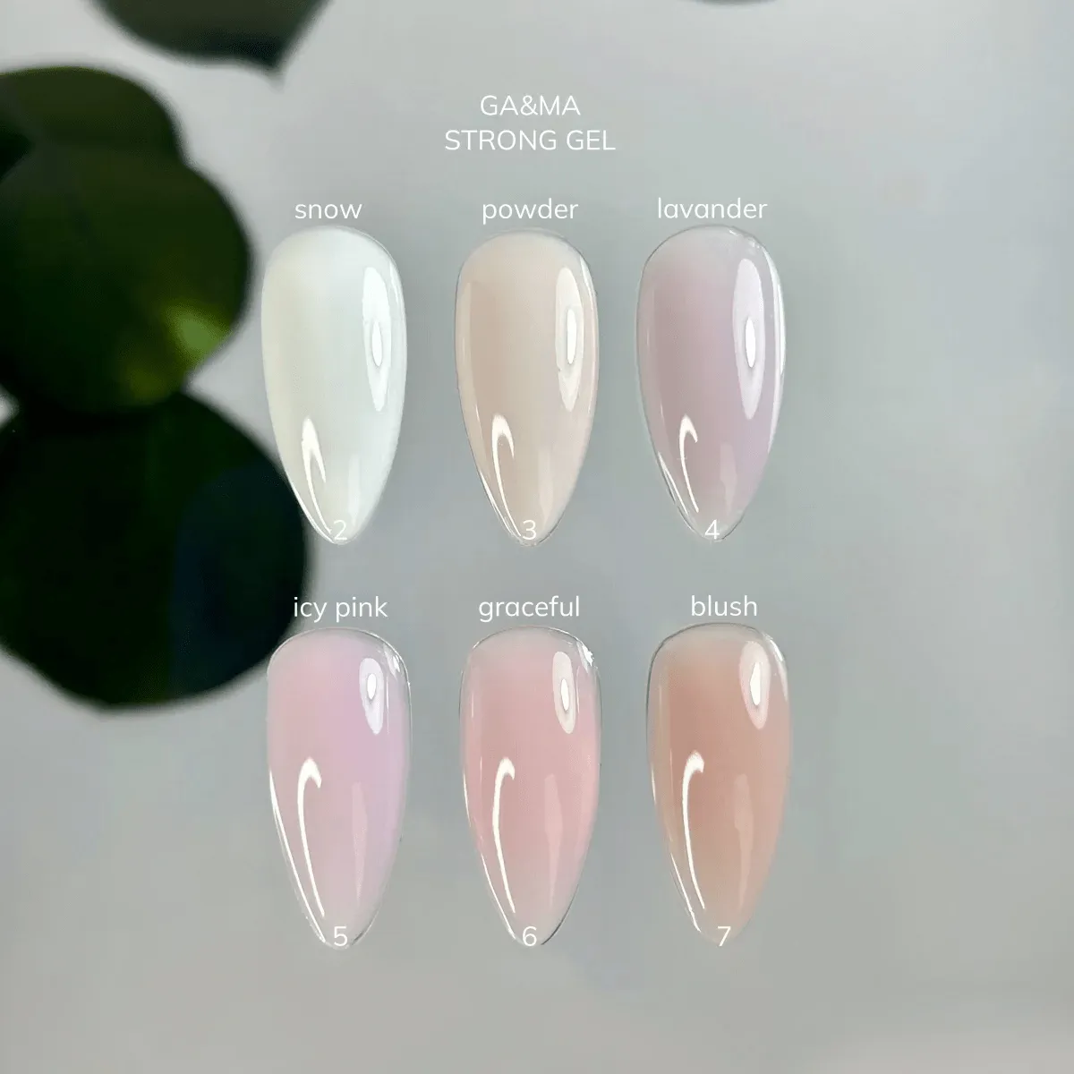 Гель GÉMELY ex GA&MA Strong gel №3 powder, 30 мл