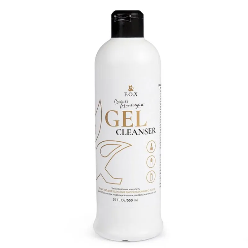 Средство для снятия липкого слоя F.O.X gold Cleanser, 250 мл