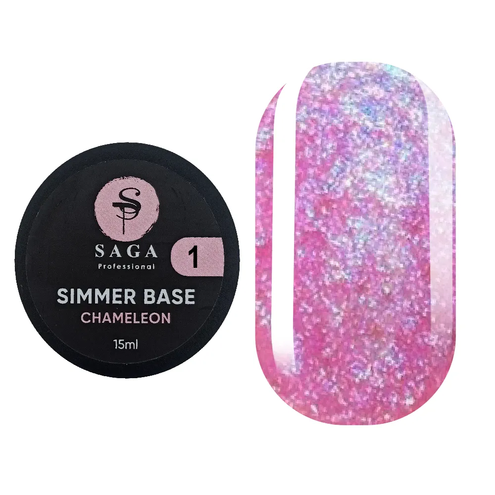 База Shimmer CHAMELEON Saga Professional №1, 15 мл