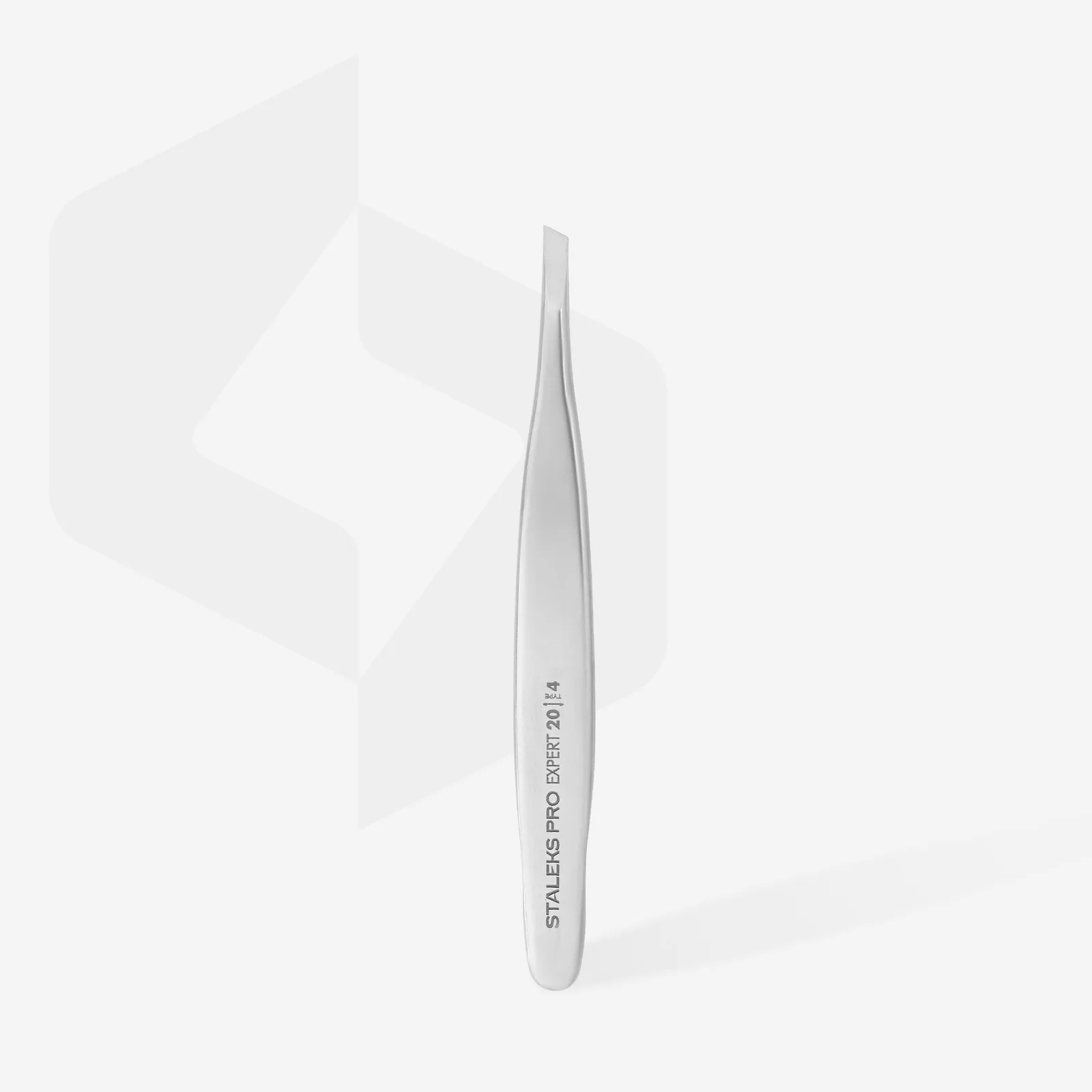 Пинцет для бровей Staleks Expert 20 TYPE 4, (TE-20/4)