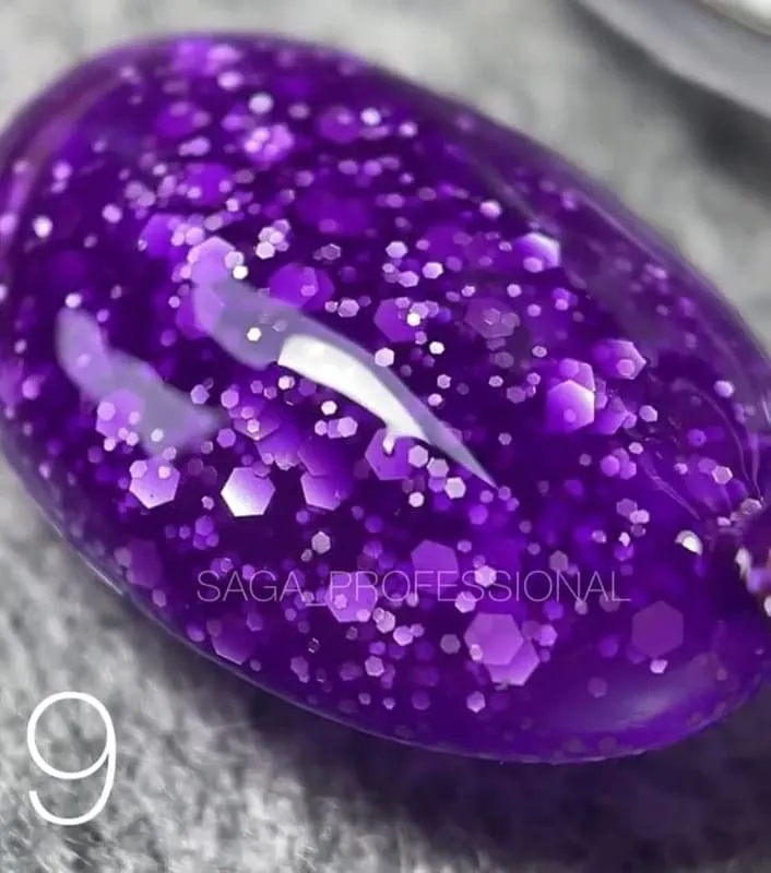 Гель-лак Saga Professional Marmalade №9, 9 мл