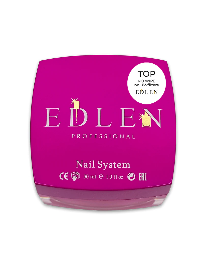 Топ Edlen Top No Wipe no UV-filters, 30 мл