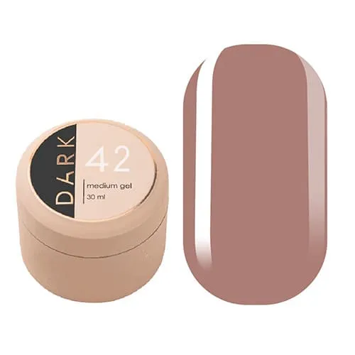 DARK Medium Gel №42, 30 мл, без кисти