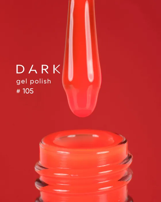 Гель-лак Dark gel polish №105, 6 мл