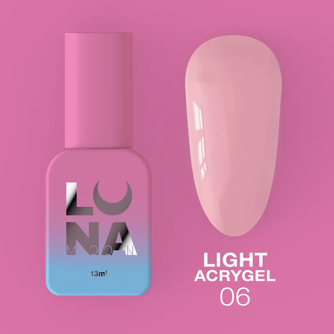 Акрил-гель LUNA Light Acrygel №6, 13 мл