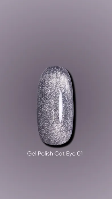 Гель-лак DARK Cat Eye №1, 10 мл