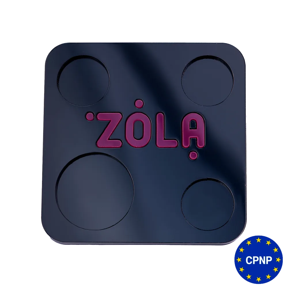 Палітра ZOLA для змішування з 4 відсіками