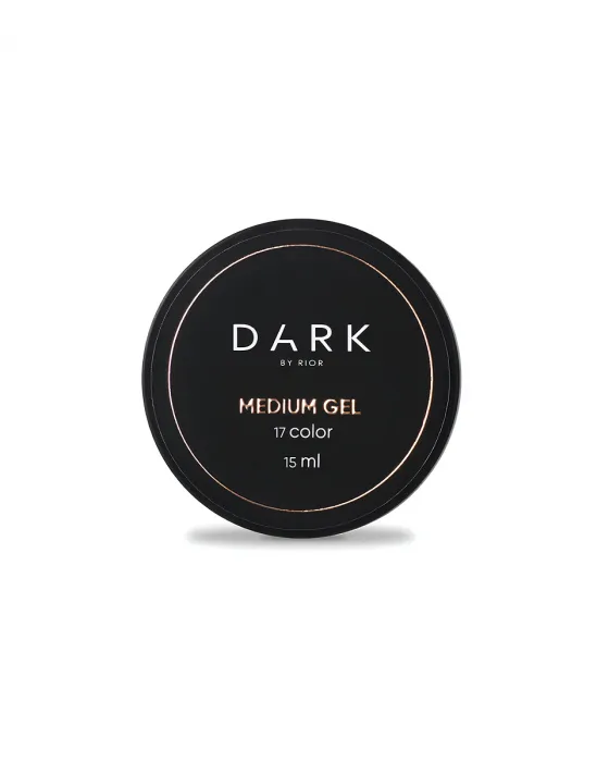 DARK Medium Gel №17, 15 мл, без пензлика