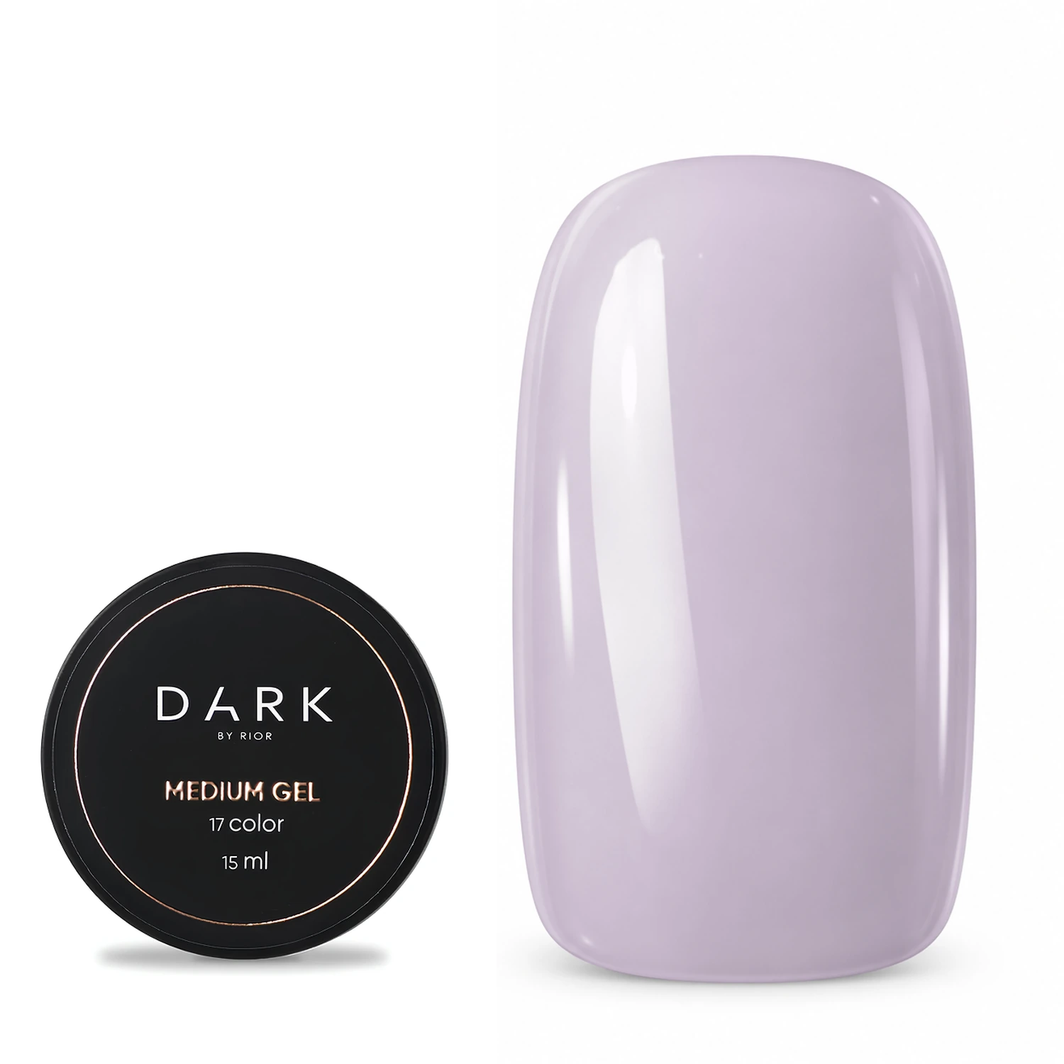 DARK Medium Gel №17, 15 мл, без кисти