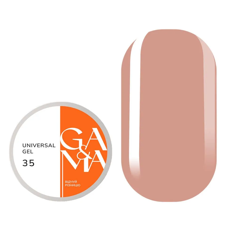 Жидкий гель GÉMELY ex GA&MA Universal gel №35, 30 мл