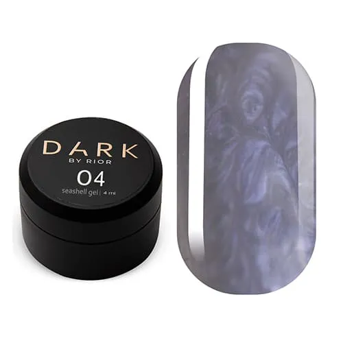 Dark Seashell Gel 04, 4 мл