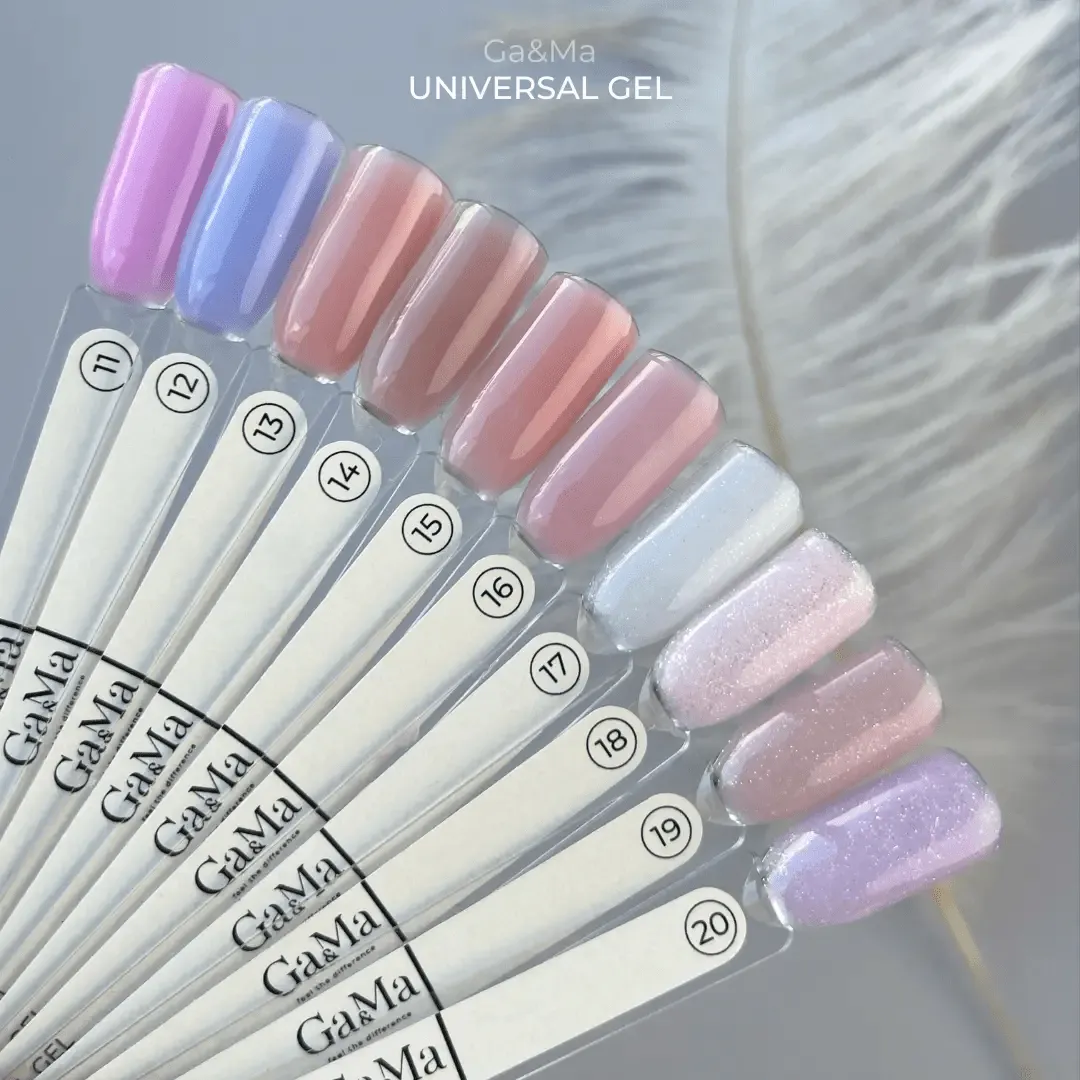 Жидкий гель GÉMELY ex GA&MA Universal gel №18, 15 мл