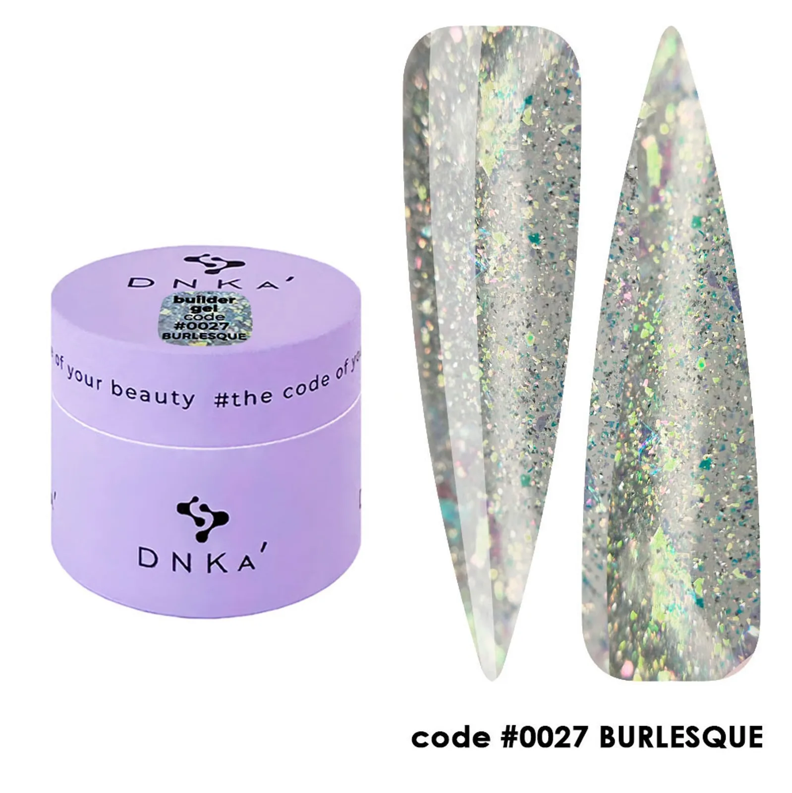 Гель DNKa Builder №27 Burlesque, 15 мл