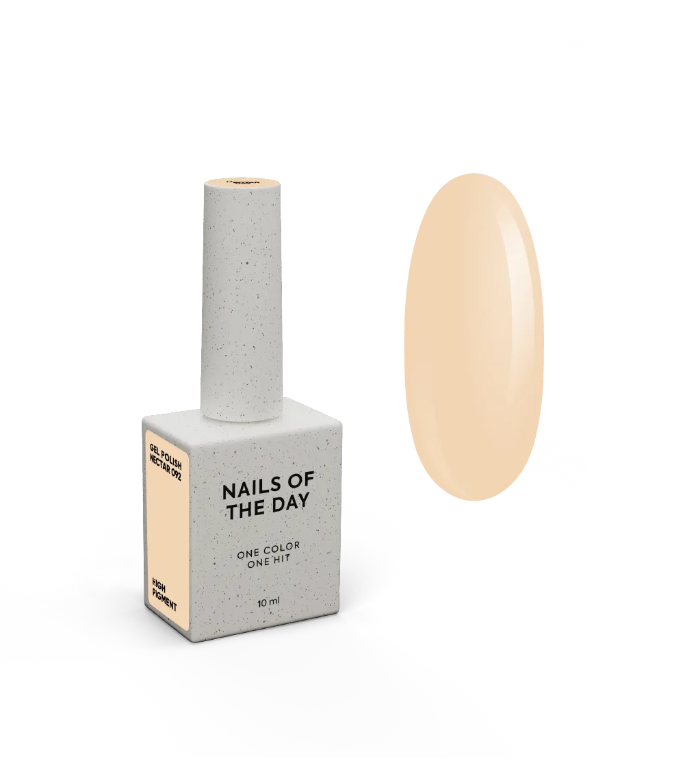 Gel polish NAILSOFTHEDAY Nectar-092, 10 ml