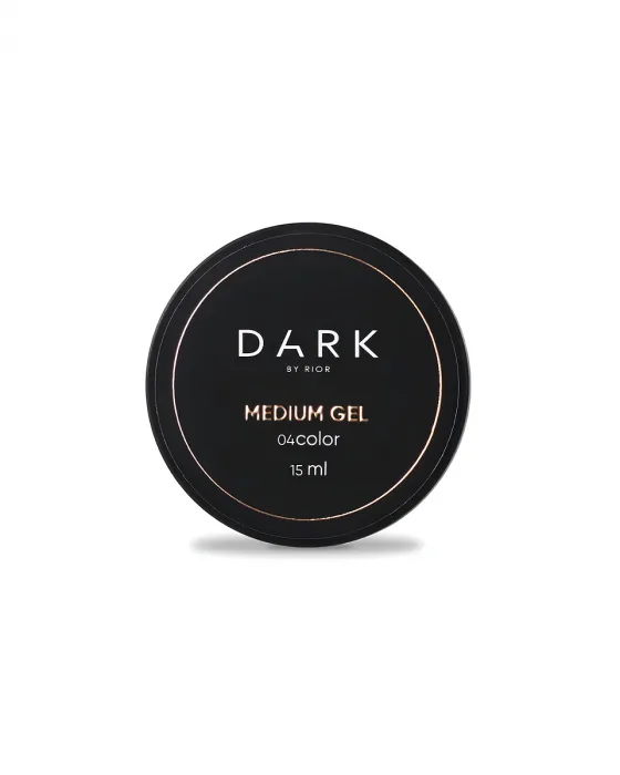 DARK Medium Gel №4, 15 мл, без пензлика