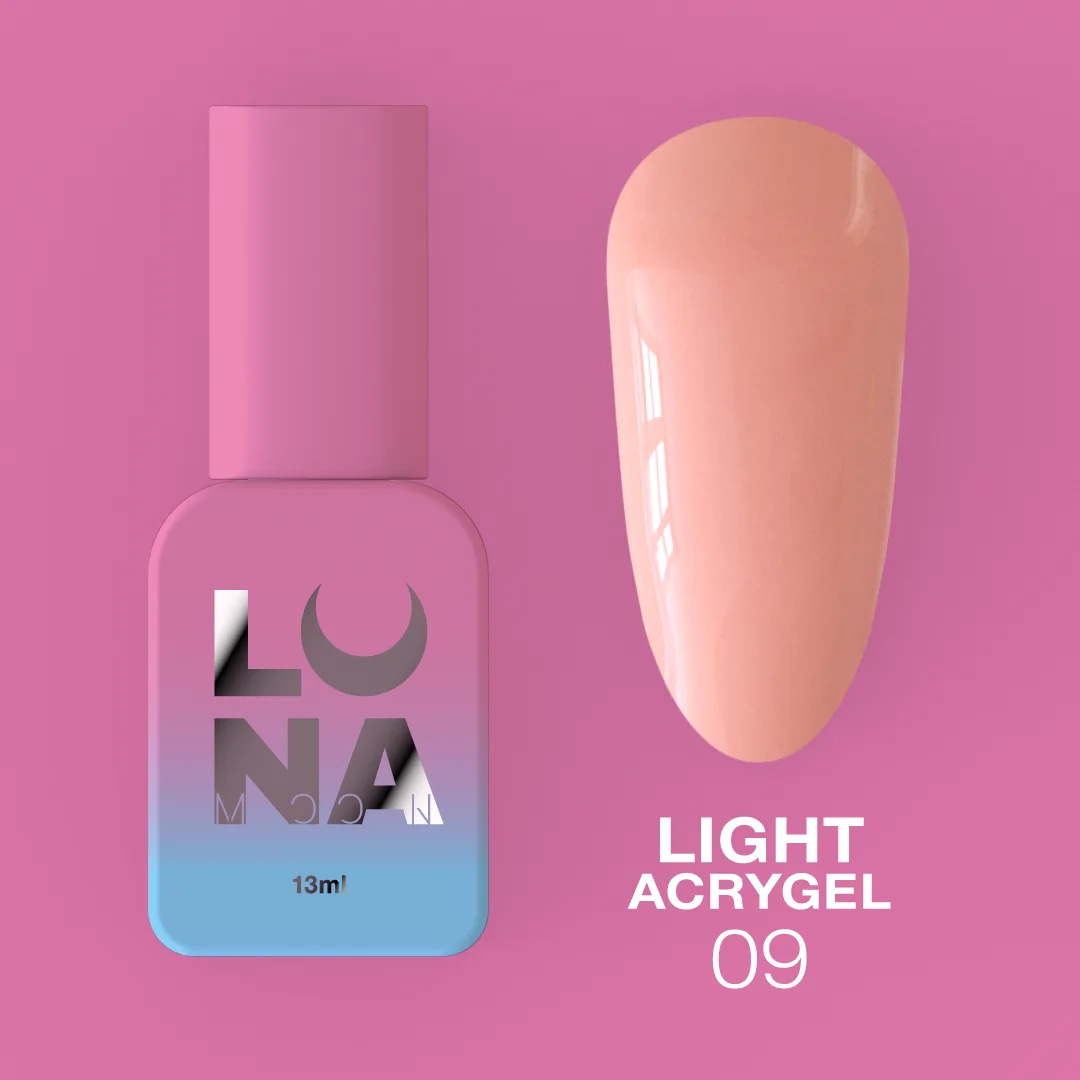 Акрил-гель LUNA Light Acrygel №9, 13 мл