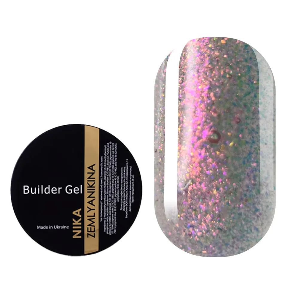 Гель для наращивания Nika Zemlyanikina Builder gel Festival №04, 15 мл