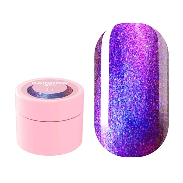 Гель-гліттер LUNA Rainbow Gel №5, 5 мл
