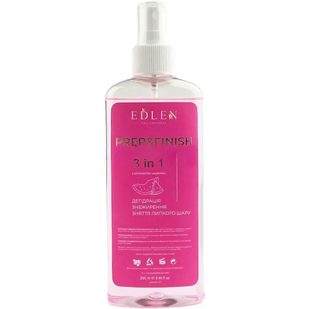 Обезжириватель Edlen Prep&Finish Watermelon, 250 мл