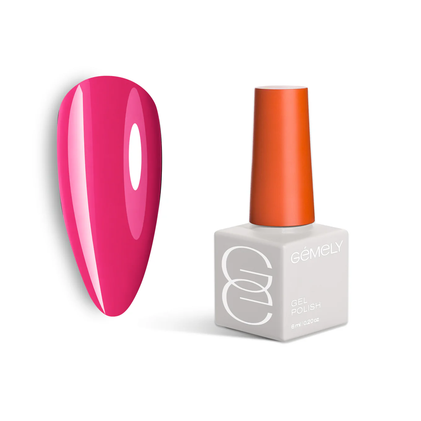 Гель-лак GÉMELY ex GA&MA Max Color №45, 6 мл