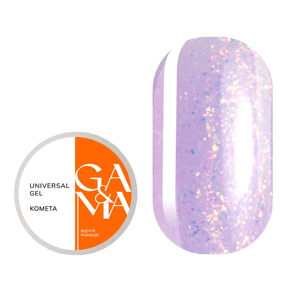 Жидкий гель GÉMELY ex GA&MA Universal gel Kometa, 30 мл