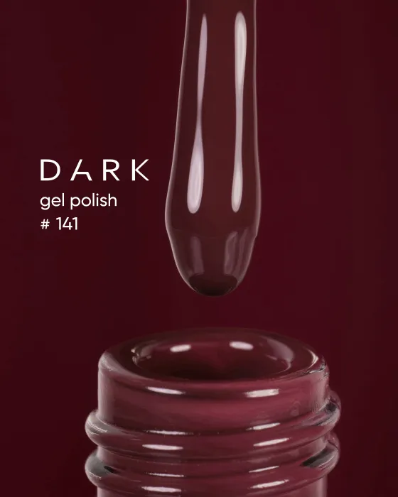 Гель-лак Dark gel polish №141, 6 мл