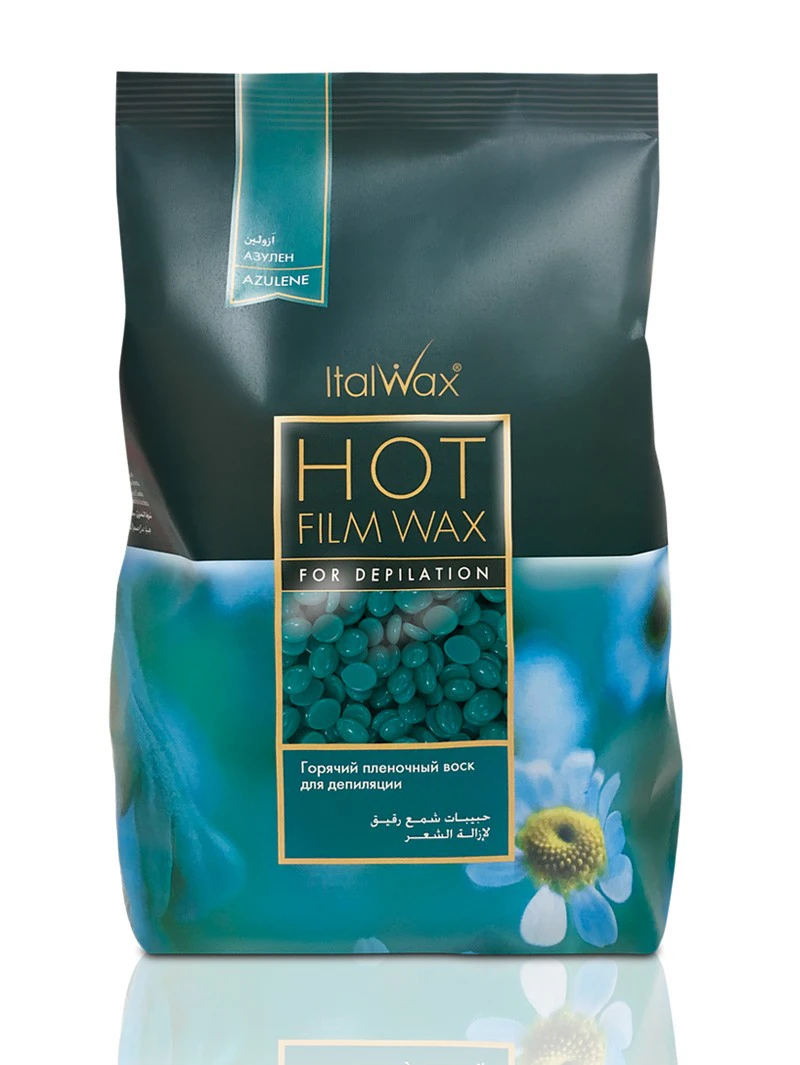 Горячий воск «Азулен» в гранулах ItalWax, 1 кг