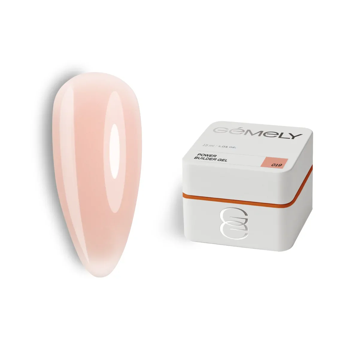 Гель GÉMELY ex GA&MA Power Builder Gel №019, 15 мл
