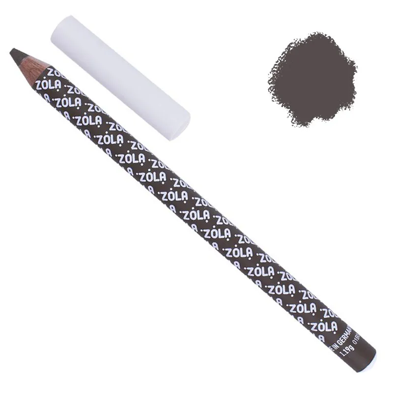 ZOLA Олівець для брів пудровий Powder Brow Pencil (Taupe Brown)
