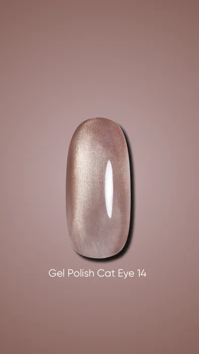 Гель-лак DARK Cat Eye №14, 6 мл