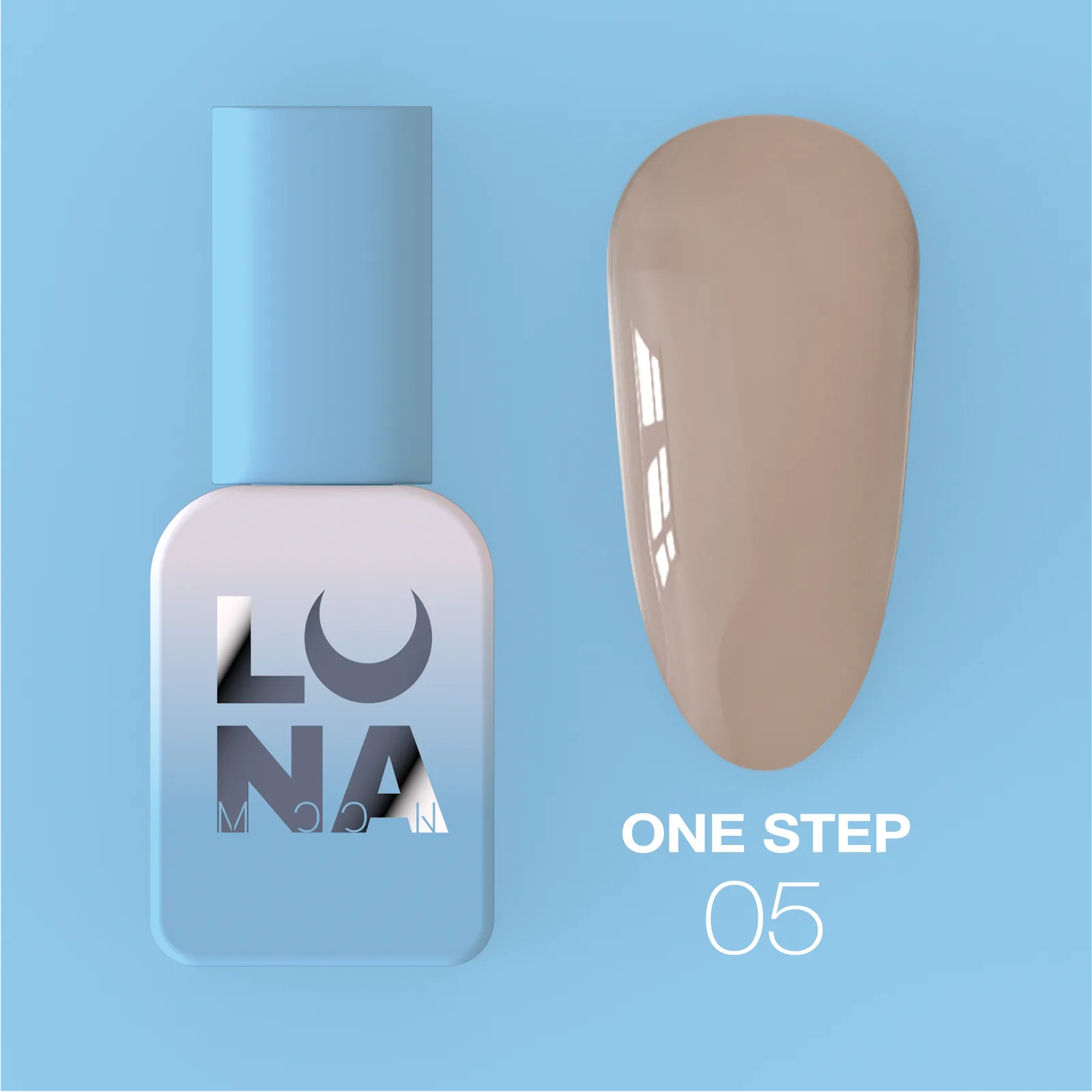 Однофазный гель-лак Luna One Step, №05, 8 мл
