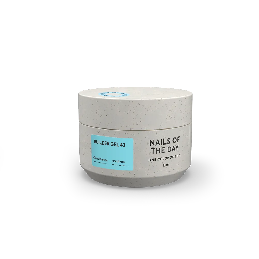 гель NAILSOFTHEDAY Builder gel 43, 15 мл