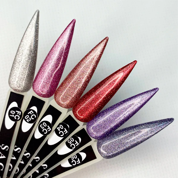 Гель-лак Saga Professional Cat Fiery gel № 4 світловідбиваючий, 9 мл