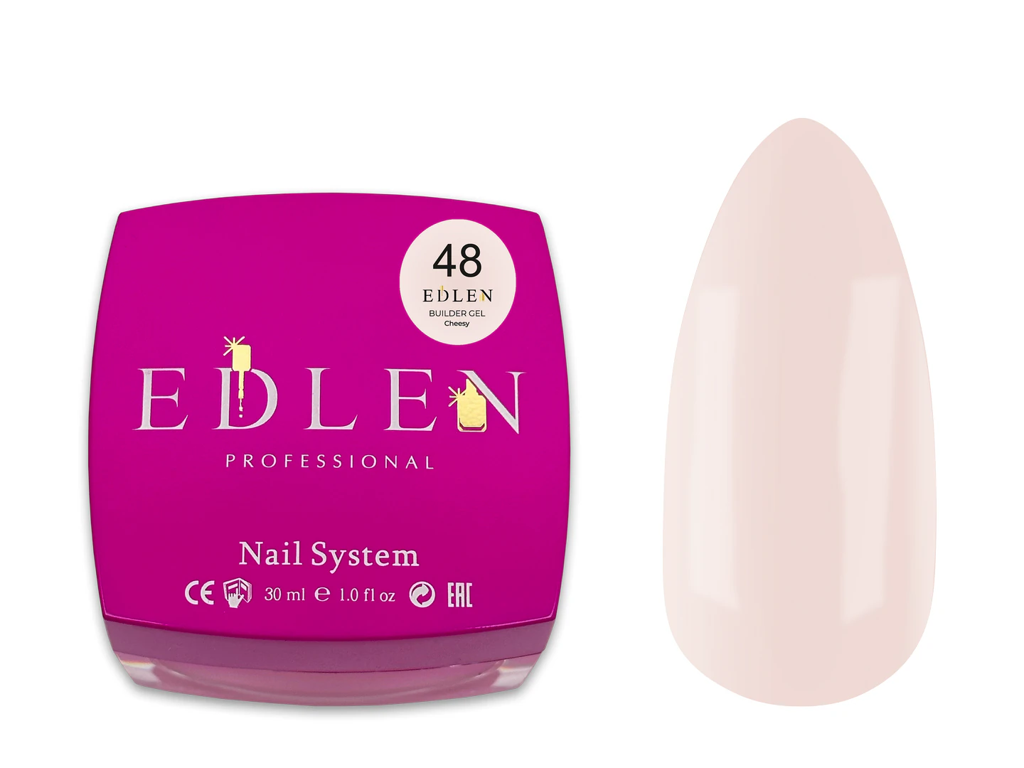 Edlen Builder Gel Cheesy №48, 30 мл