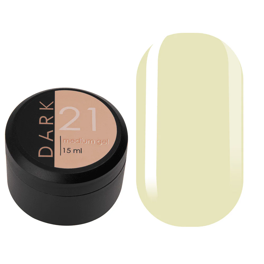 DARK Medium Gel №21, 15 мл, без пензля