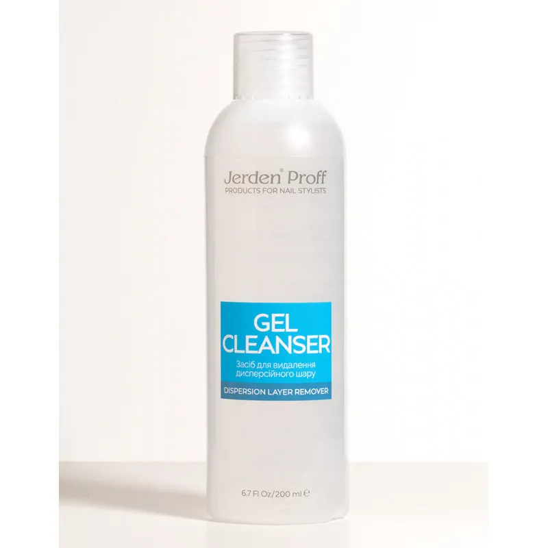 Засіб для зняття липкого шару Jerden Proff Gel Cleanser 200 мл