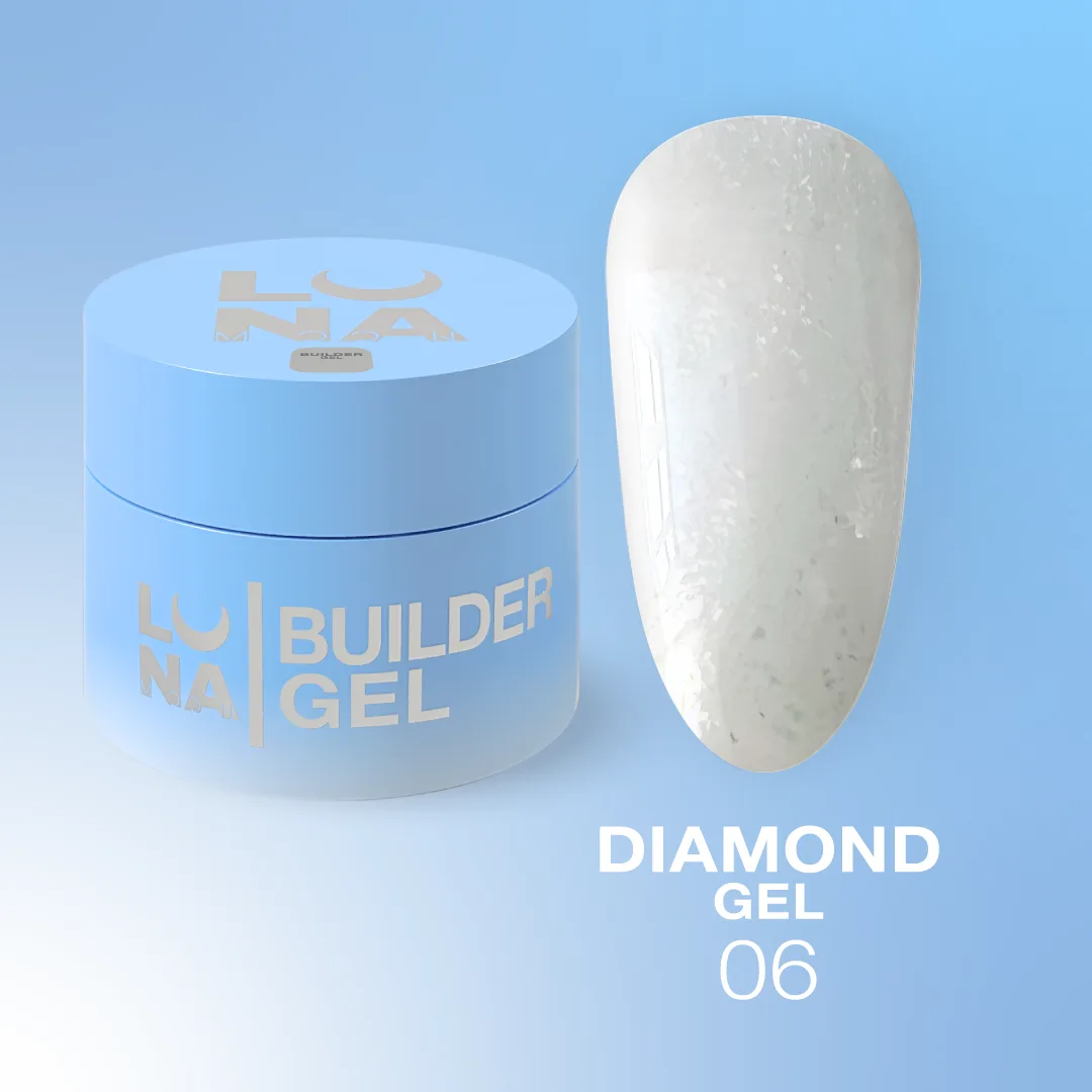 Гель для нарощування LUNA Diamond gel 6, 15 мл