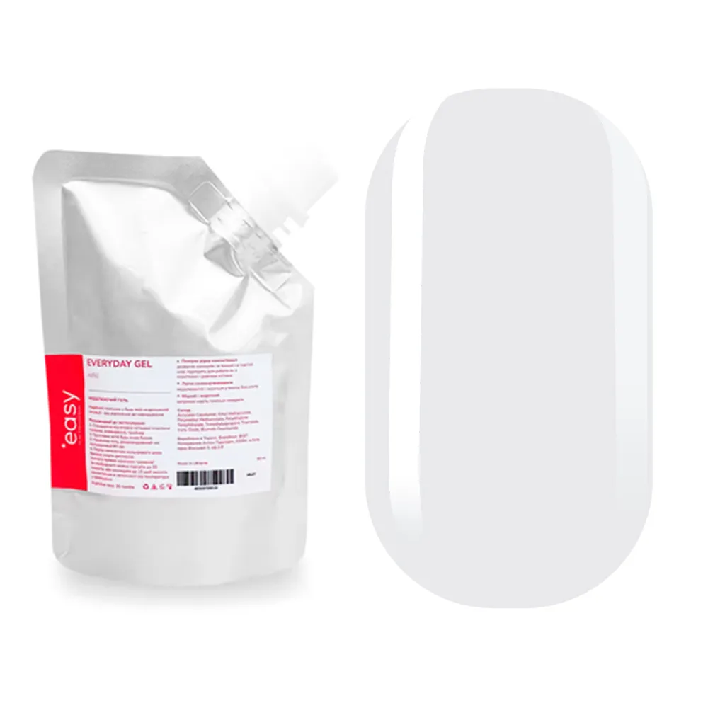 Моделюючий гель Easy Everyday Gel, Milky, 90 мл