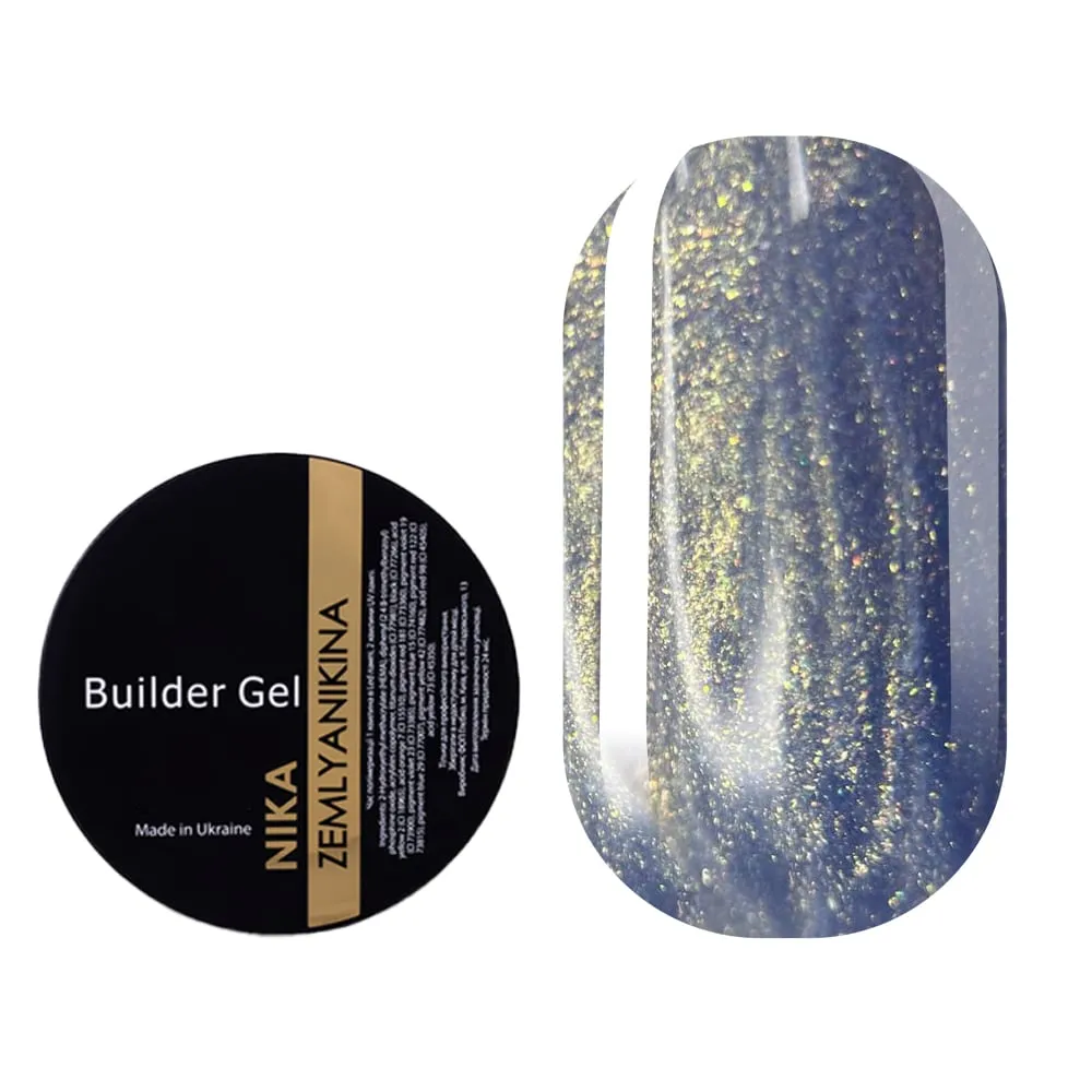 Гель для нарощування Nika Zemlyanikina Builder gel Mermaid №05, 15 мл