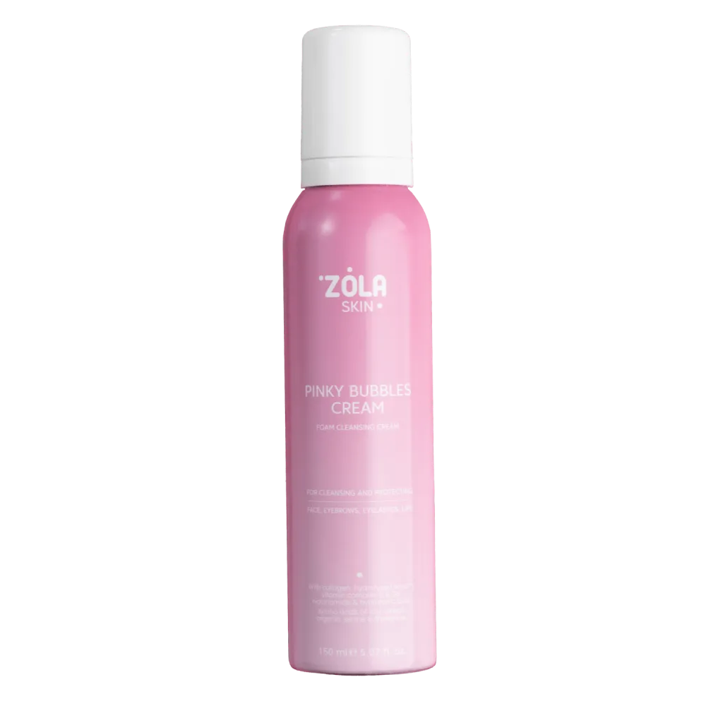 ZOLA SKIN Крем-пенка для умывания Pinky Bubbles Cream
