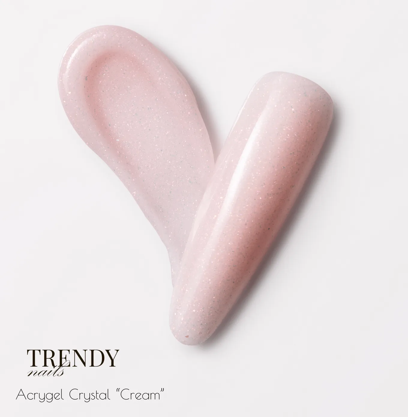 Акригель Trendy Nails Crystal Cream, 15 г