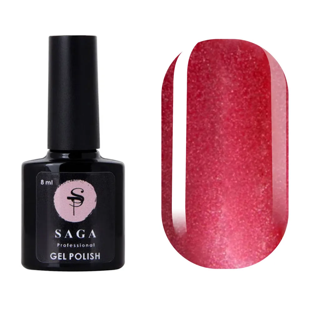 Гель-лак Saga Professional Cat Shine № 12, 8 мл