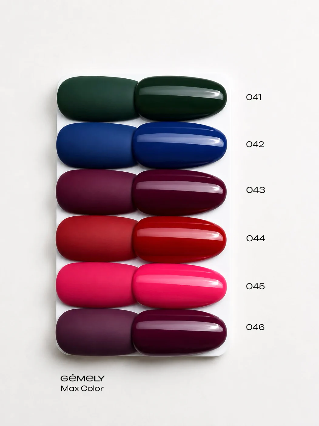 Гель-лак GÉMELY ex GA&MA Max Color №44, 10 мл
