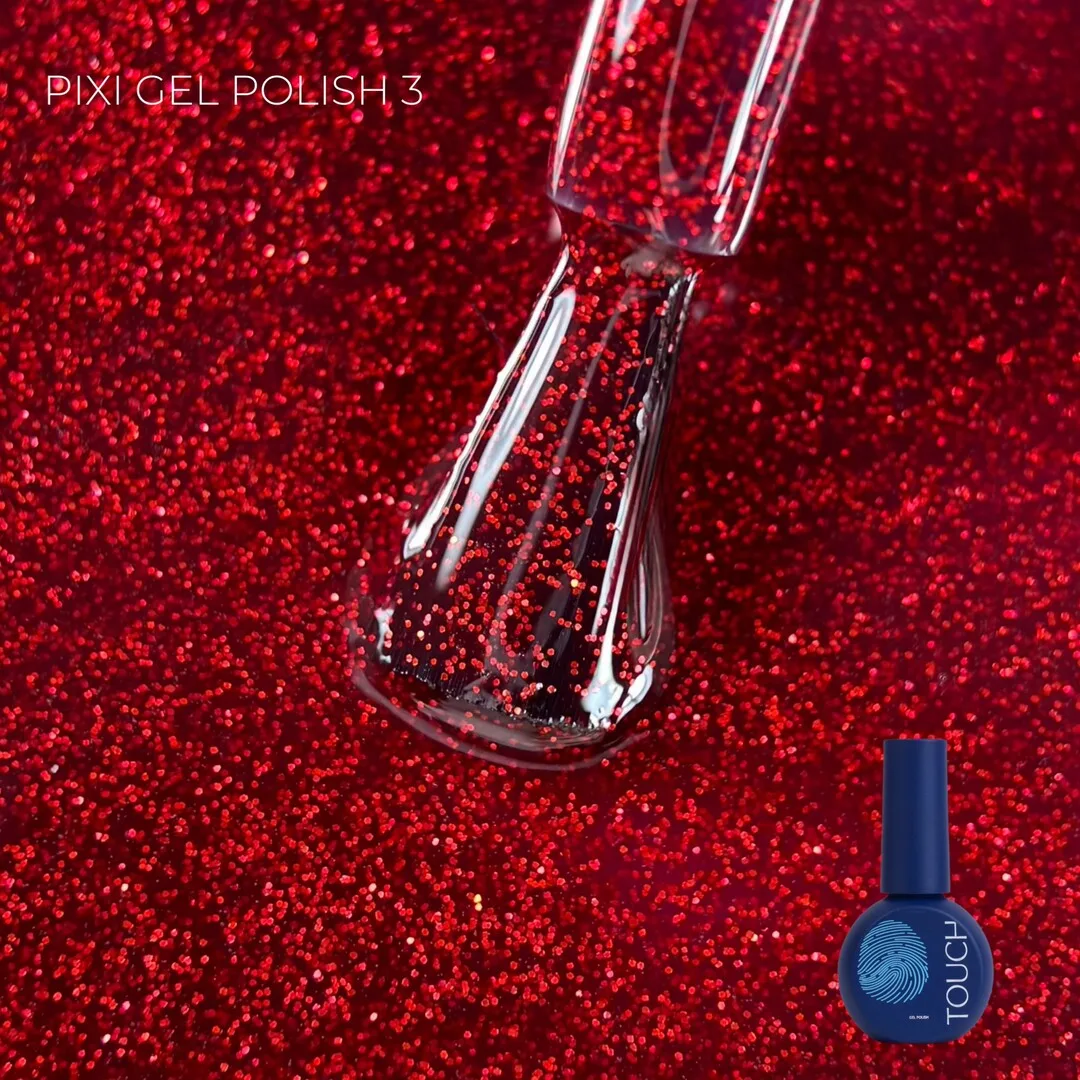Гель-лак Touch gel polish PIXI №3, 9 мл