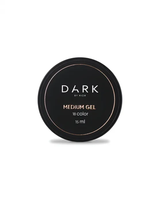 DARK Medium Gel №18, 15 мл, без пензлика