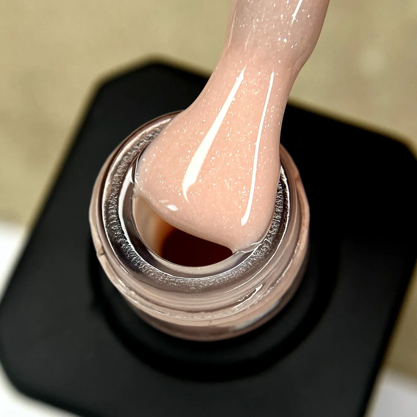 Каучуковая база Nika Zemlyanikina Rubber base Shine Smile, 15 мл
