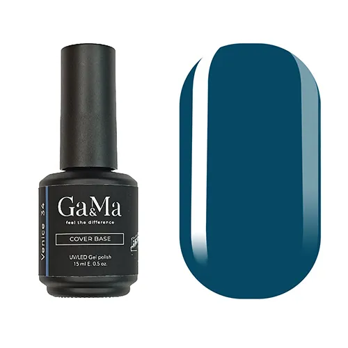 База цветная GÉMELY ex GA&MA Colored base №34 Venice, 15 мл